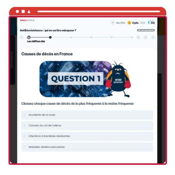 Formations médicales VIDAL